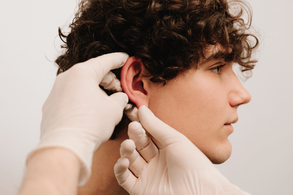 Ear pinning procedure desired results demonstration